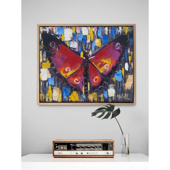 Dönüşümün Dansı Yağlı Boya Tablosu