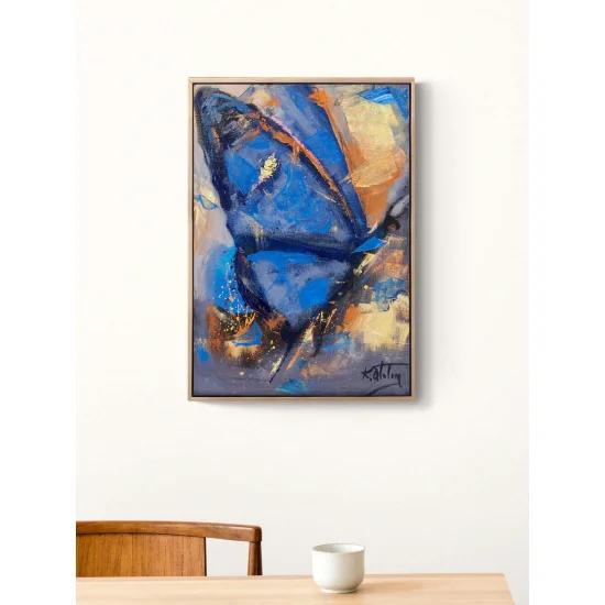 Uçuşun İzinde Yağlı Boya Tablosu