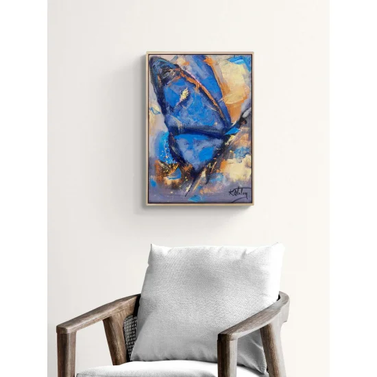 Uçuşun İzinde Yağlı Boya Tablosu