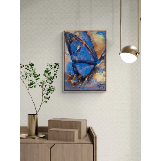 Uçuşun İzinde Yağlı Boya Tablosu