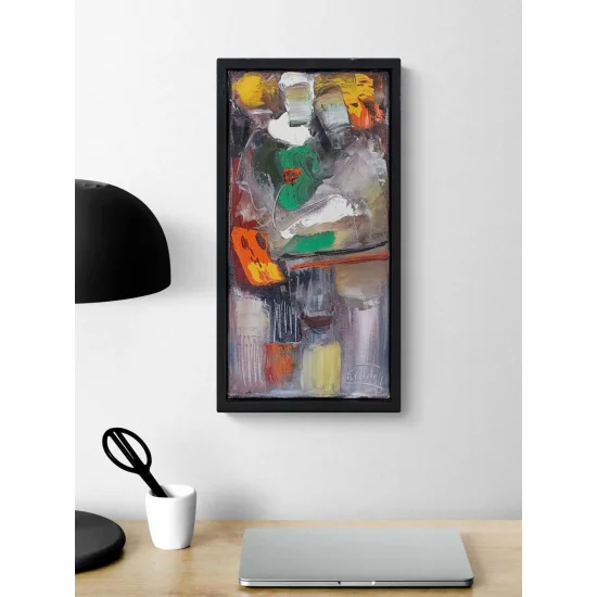 Maskenin Ötesinde Yağlı Boya Tablosu