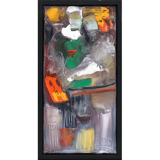 Maskenin Ötesinde Yağlı Boya Tablosu