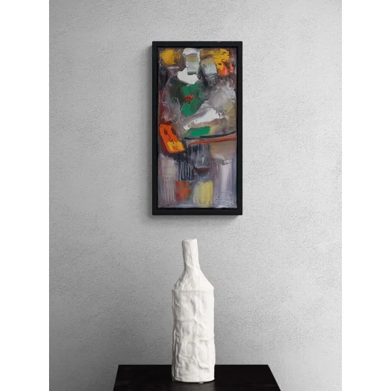 Maskenin Ötesinde Yağlı Boya Tablosu