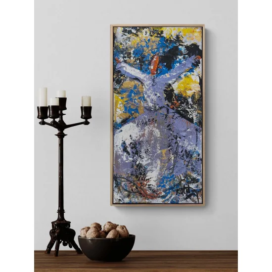 Aşkın Etrafında Yağlı Boya Tablosu