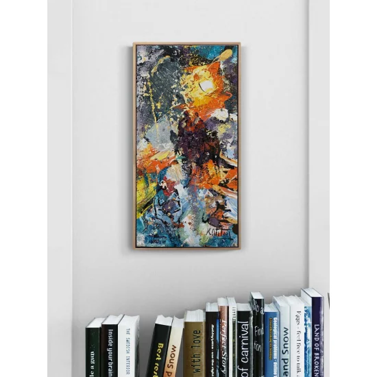 Alevle Arınış Yağlı Boya Tablosu