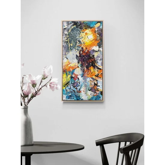 Alevle Arınış Yağlı Boya Tablosu