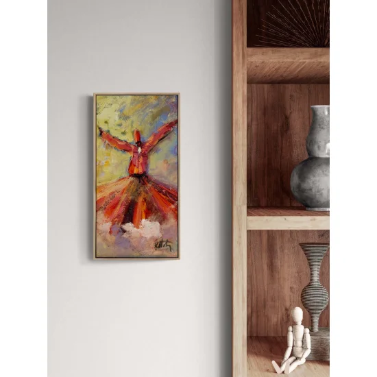 Kalbin Ekseninde Yağlı Boya Tablosu