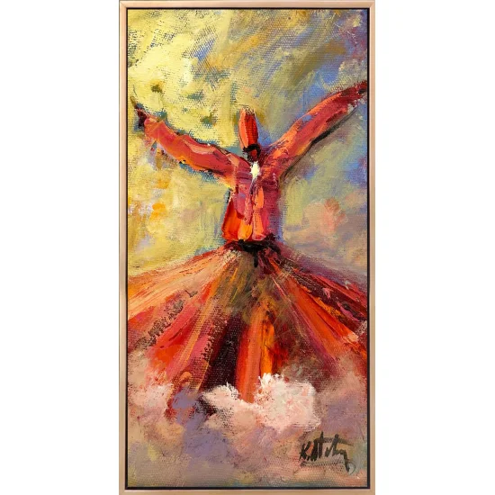 Kalbin Ekseninde Yağlı Boya Tablosu