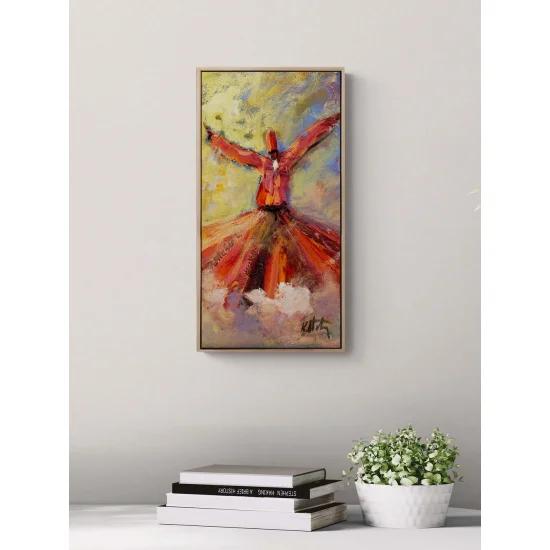 Kalbin Ekseninde Yağlı Boya Tablosu