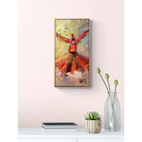 Kalbin Ekseninde Yağlı Boya Tablosu