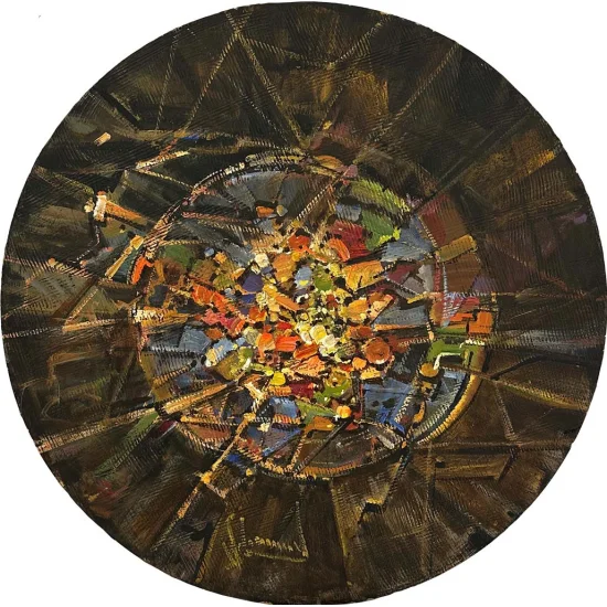 Ruhun Zırhı Yağlı Boya Tablosu