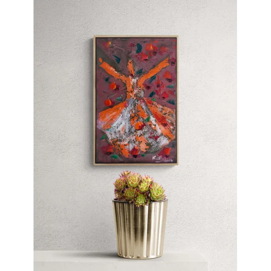 Semada Ateşle Dönüş Yağlı Boya Tablosu