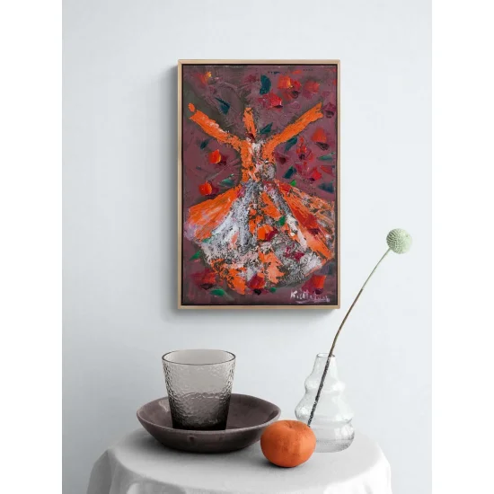 Semada Ateşle Dönüş Yağlı Boya Tablosu