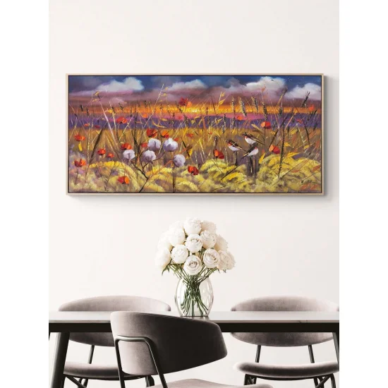 Sessiz Akşam Yağlı Boya Tablosu