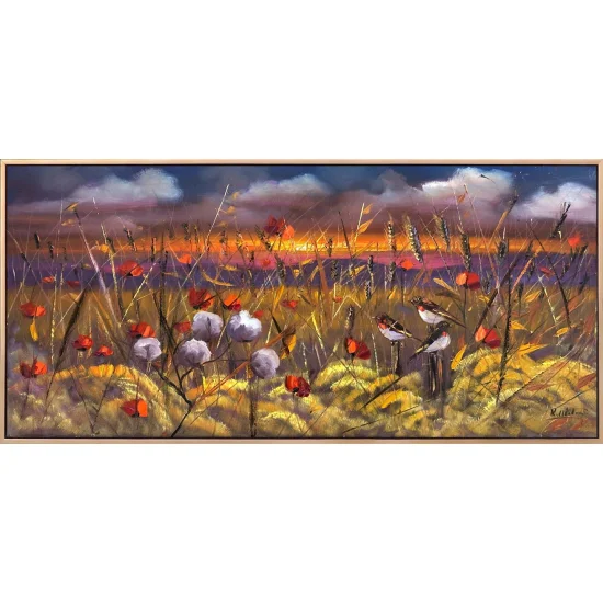 Sessiz Akşam Yağlı Boya Tablosu