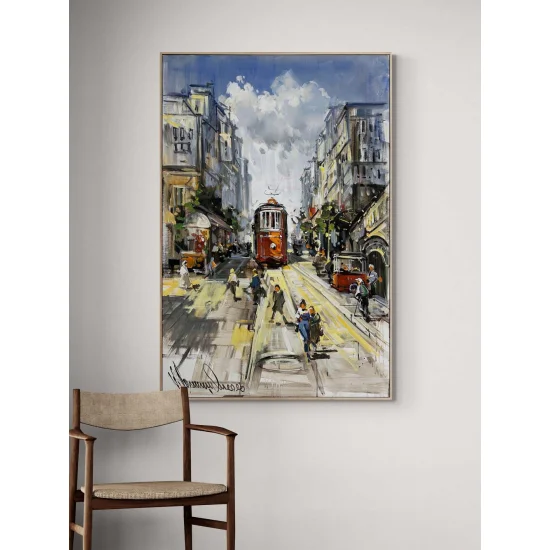 İstiklalin Renkleri Yağlı Boya Tablosu