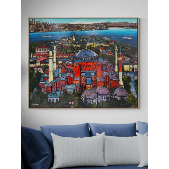 Great Hagia Sophia Mosque Oil Painting
