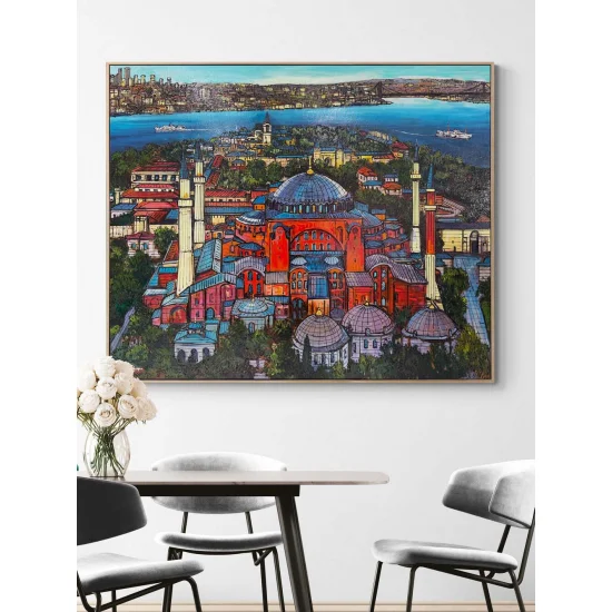 Great Hagia Sophia Mosque Oil Painting