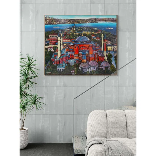 Great Hagia Sophia Mosque Oil Painting
