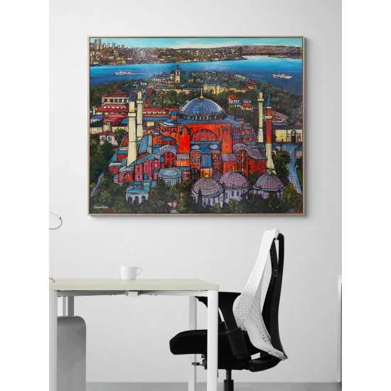 Great Hagia Sophia Mosque Oil Painting