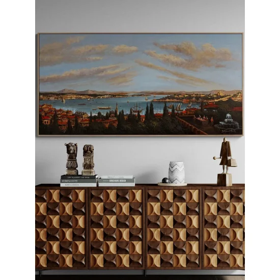 Once Upon a Time in Istanbul Oil Painting