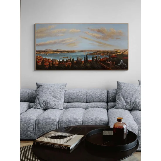 Once Upon a Time in Istanbul Oil Painting