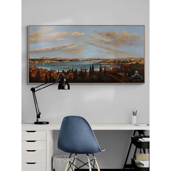 Once Upon a Time in Istanbul Oil Painting