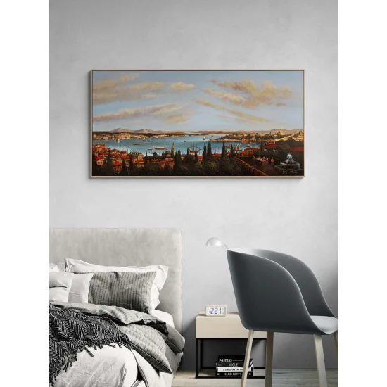 Once Upon a Time in Istanbul Oil Painting