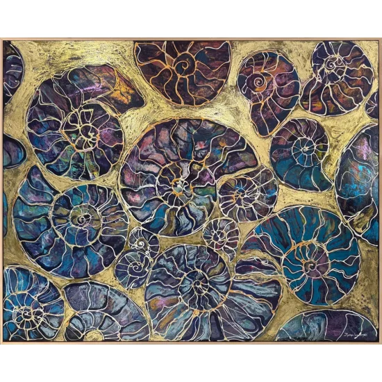 Denizin Hatıraları Yağlı Boya Tablosu