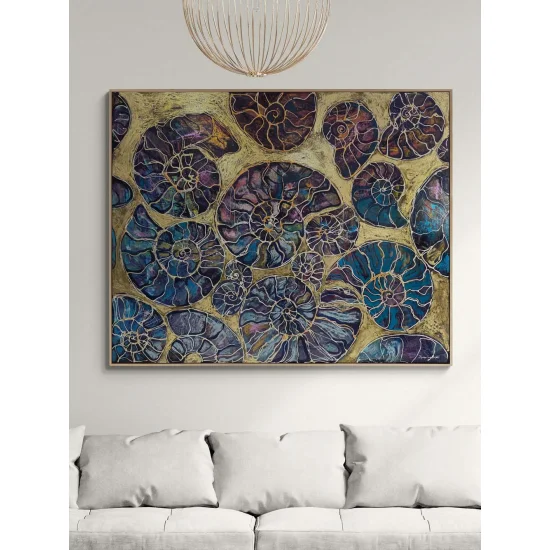 Denizin Hatıraları Yağlı Boya Tablosu