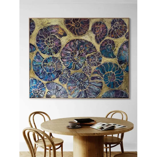 Denizin Hatıraları Yağlı Boya Tablosu