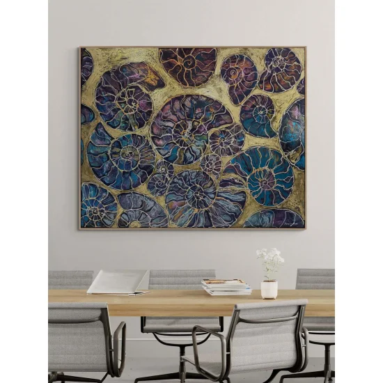 Denizin Hatıraları Yağlı Boya Tablosu