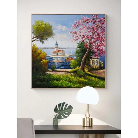 Waiting at the Maiden’s Tower Oil Painting