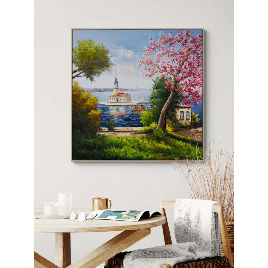 Waiting at the Maiden’s Tower Oil Painting