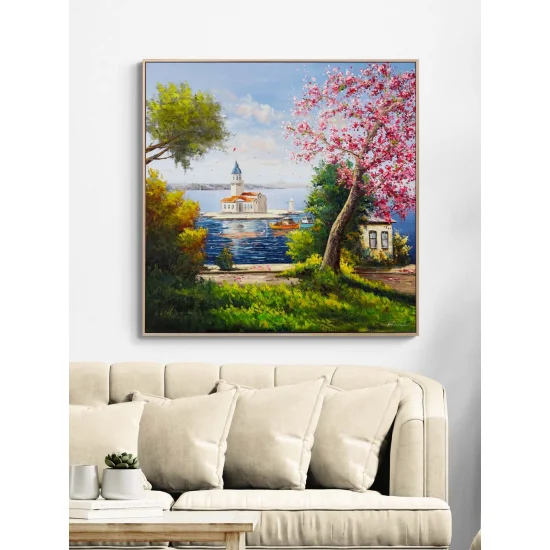 Waiting at the Maiden’s Tower Oil Painting