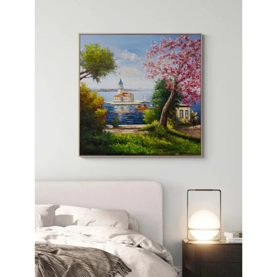 Waiting at the Maiden’s Tower Oil Painting