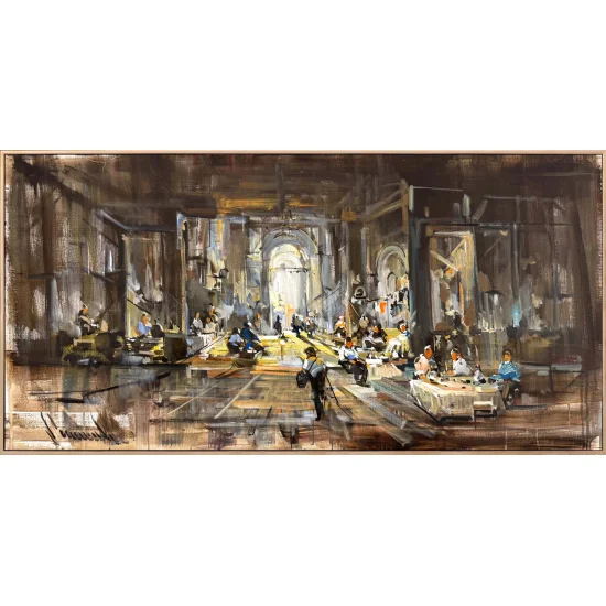 Moments Drawn with Light Oil Painting