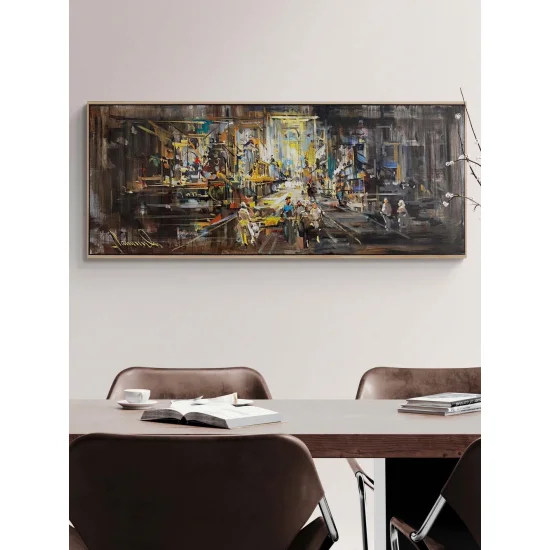 The Voice of the Grand Bazaar Oil Painting