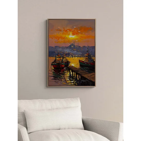 Bosphorus Toward the Horizon Oil Painting