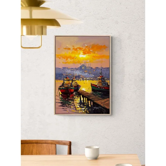 Bosphorus Toward the Horizon Oil Painting