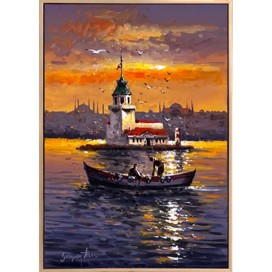Istanbul’s Silent Heritage Oil Painting