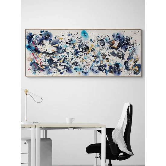 Gökyüzü Yolcusu Yağlı Boya Tablosu