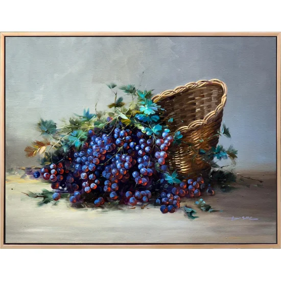 Grapes Oil Painting