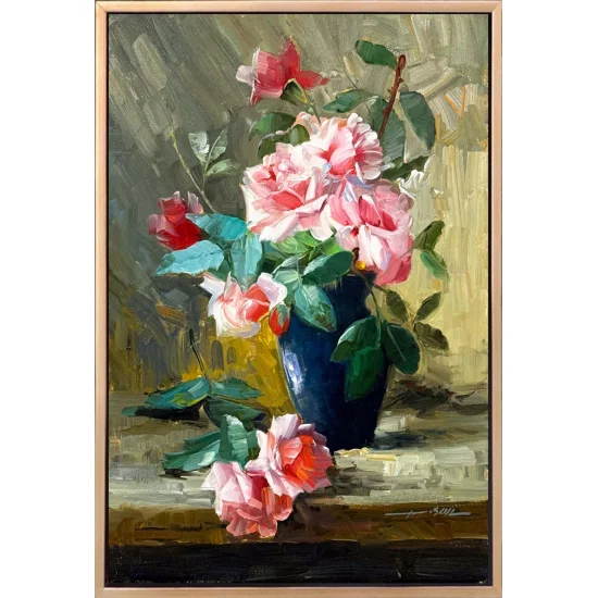 The Last Roses of Spring Oil Painting