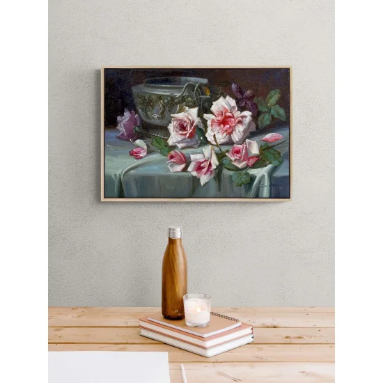 Story of the Fallen Roses Oil Painting