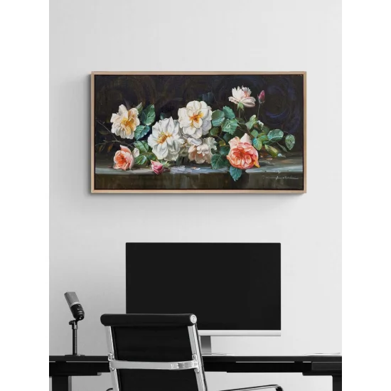 Roses of Love’s Traces Oil Painting