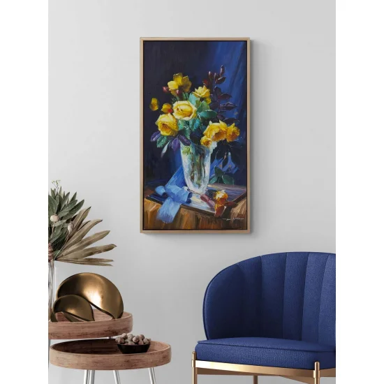 Fallen from the Vase Oil Painting