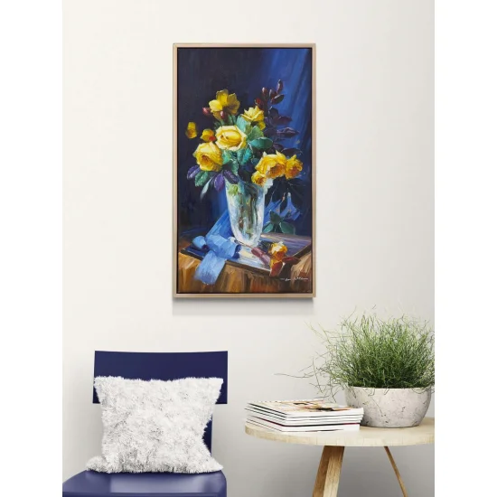 Fallen from the Vase Oil Painting