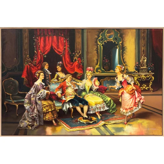 Whispers of the Palace Oil Painting