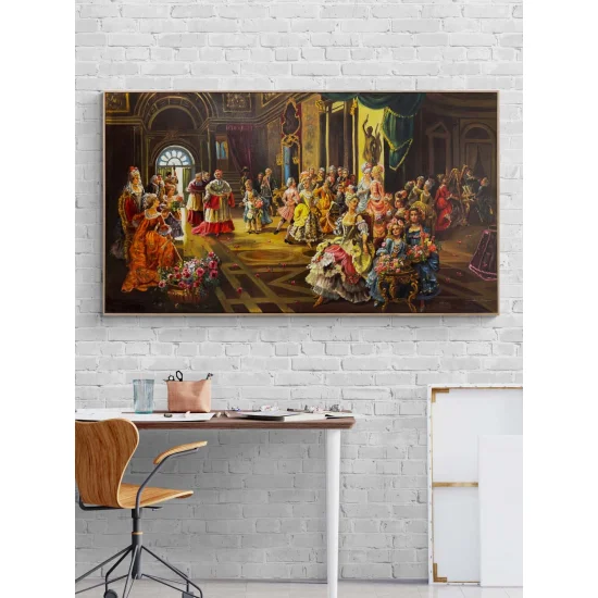 An Evening Invitation Oil Painting